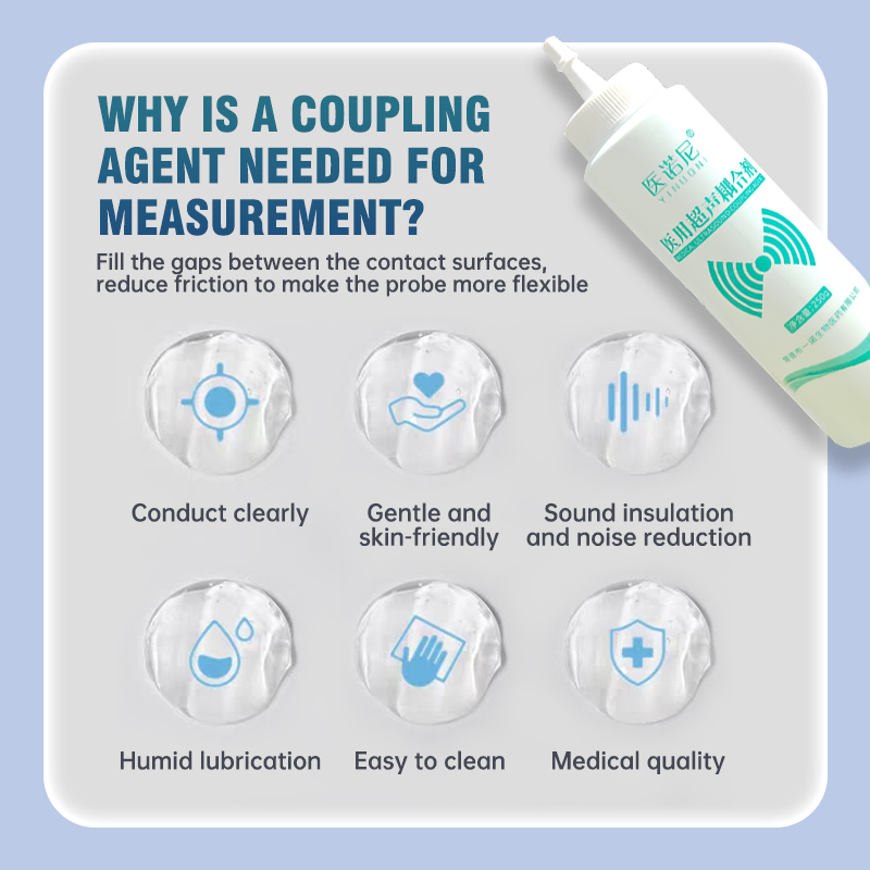Noise-reducing ultrasonic conductive gel, highly conductive/non-irritating, skin-friendly and easy to clean. Medical grade!（8.5 OZ）