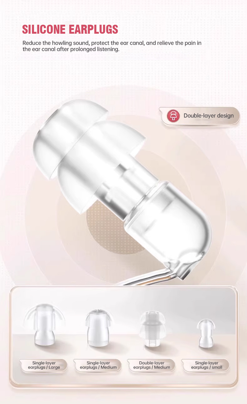 REN HE Medical Behind-the-Ear Hearing Aids. High-quality, genuine, invisible noise-canceling hearing aids designed specifically for elderly people with hearing loss.