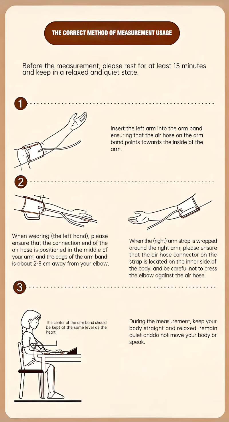 Arm-type electronic blood pressure monitor (Model: B-01A2)