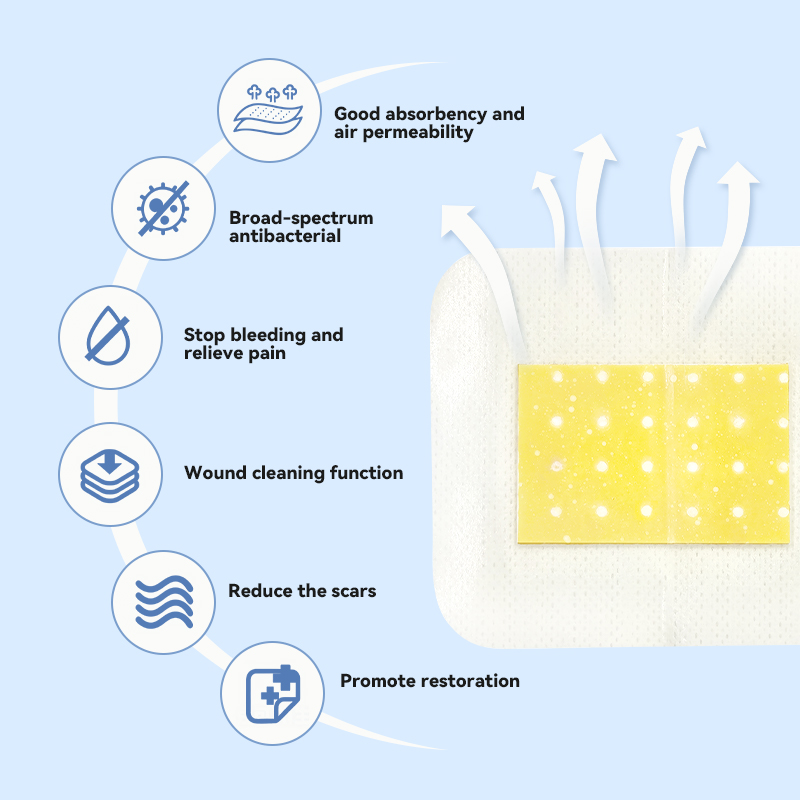 Chitosan Dressing Wound Care Patch